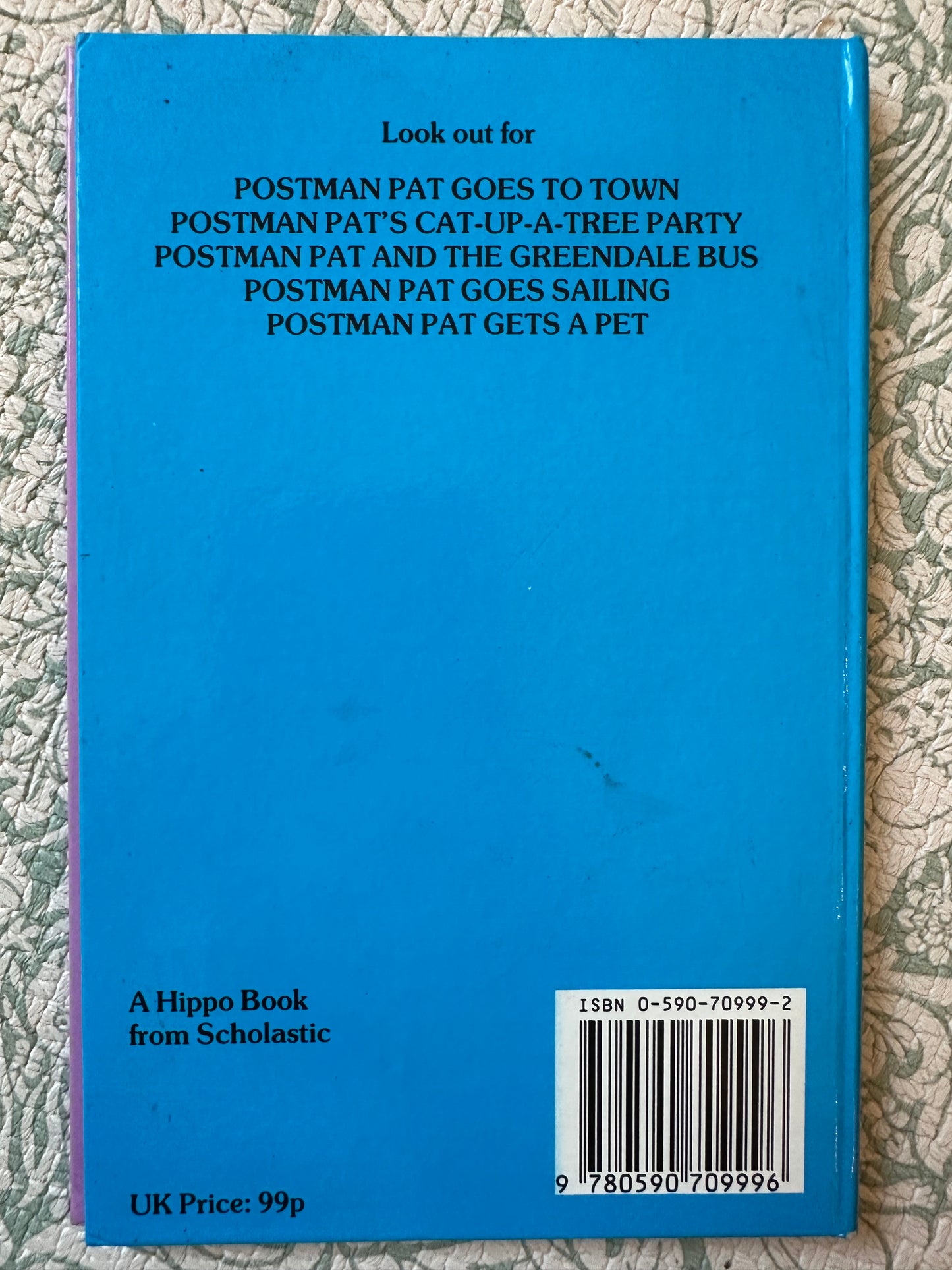 Vintage ‘Postman Pat and the Letter-Puzzle’ book