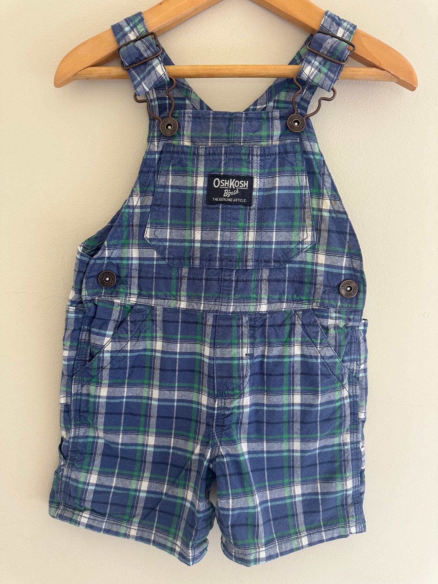 Oshkosh shortalls 12 months