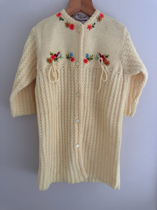 Knitted night gown 12 months