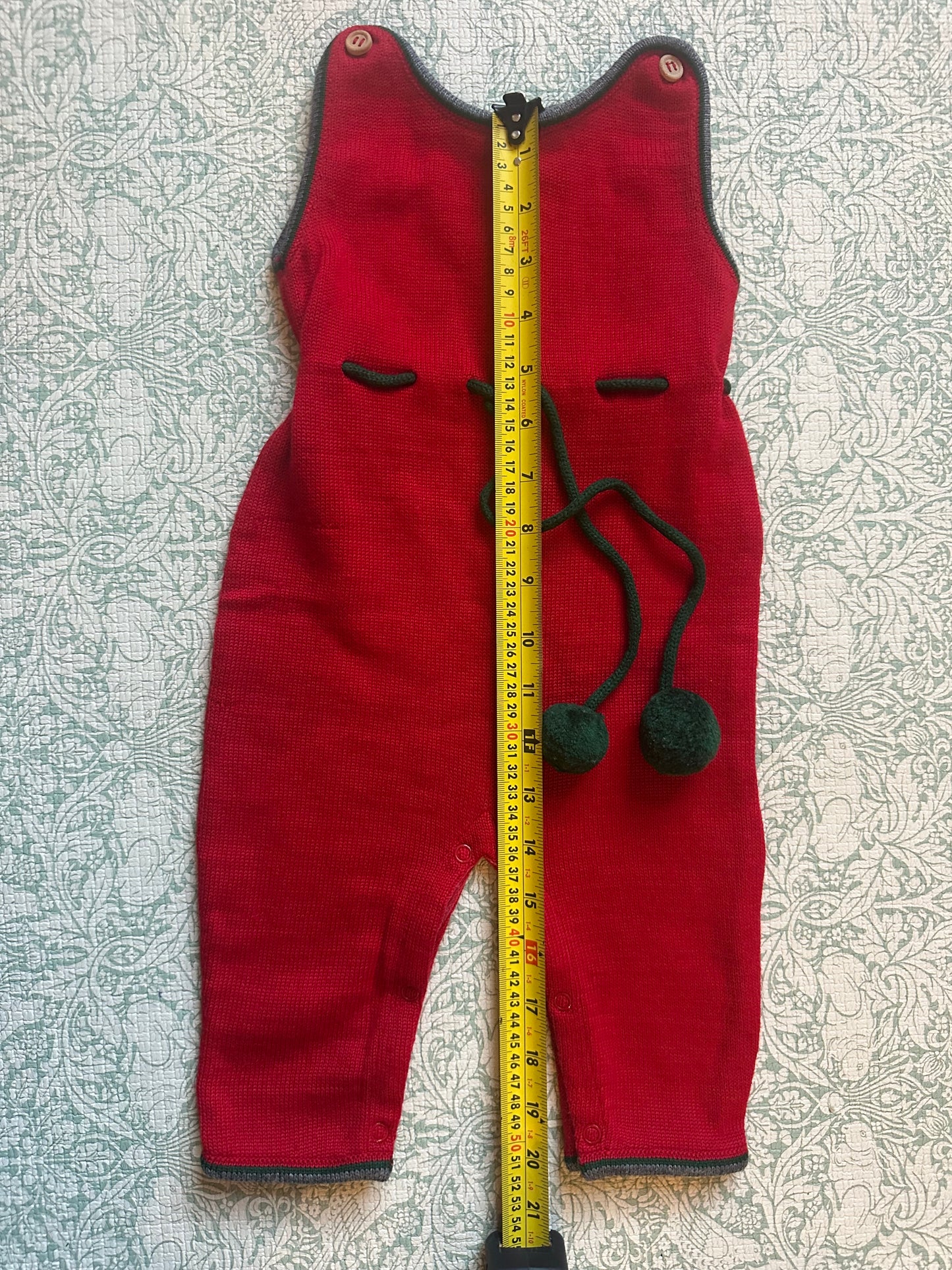 Knitted cardigan and overalls set 6 months