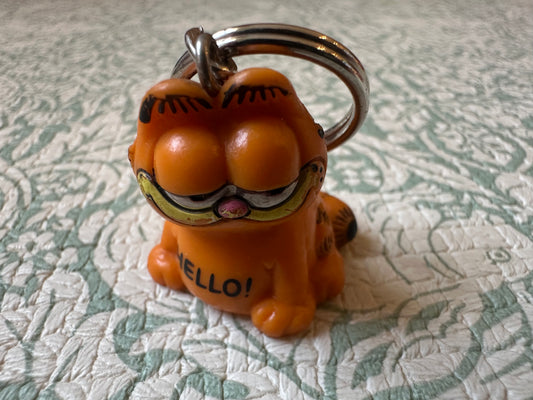 Vintage Garfield key ring