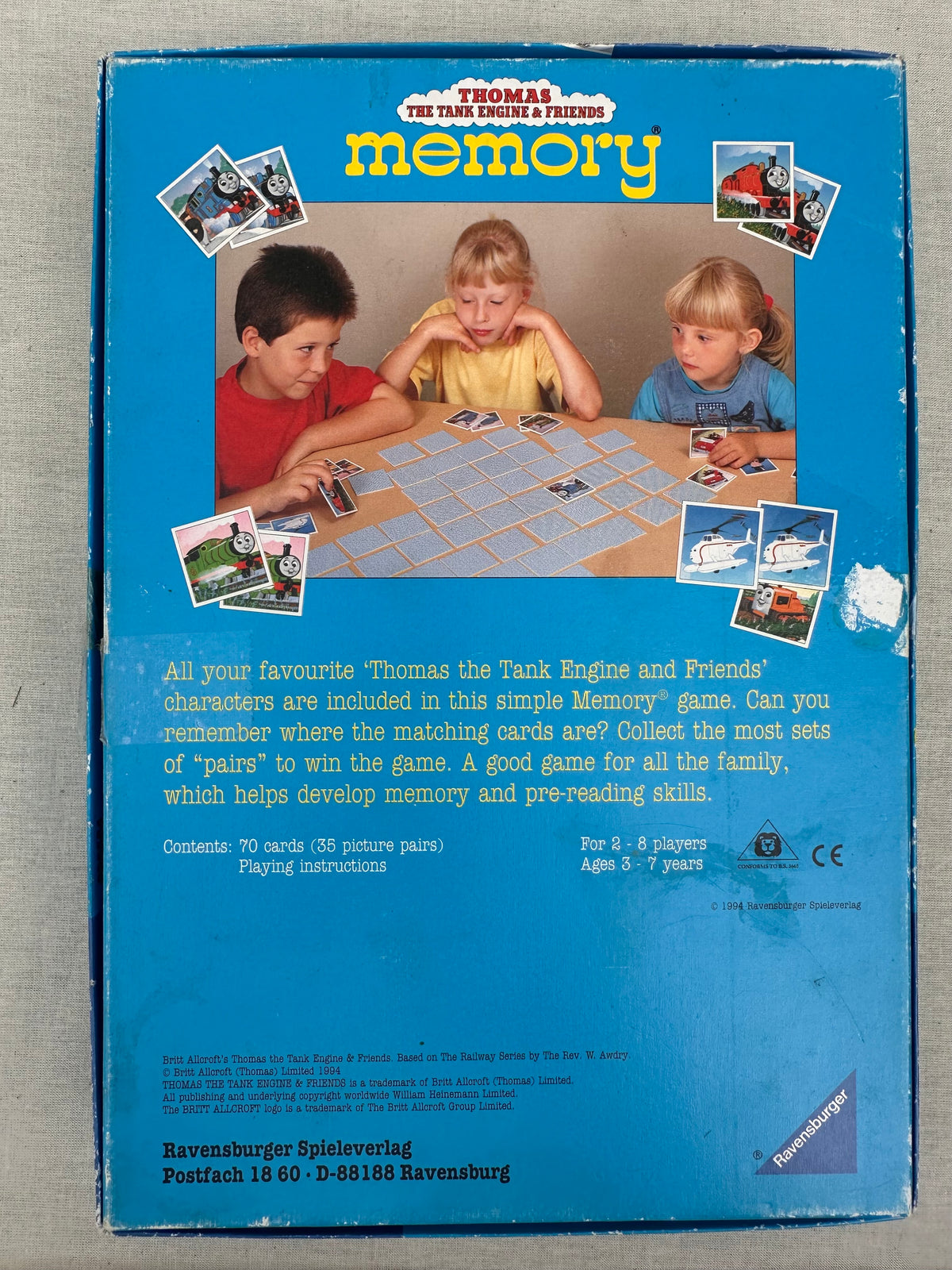 Thomas memory game