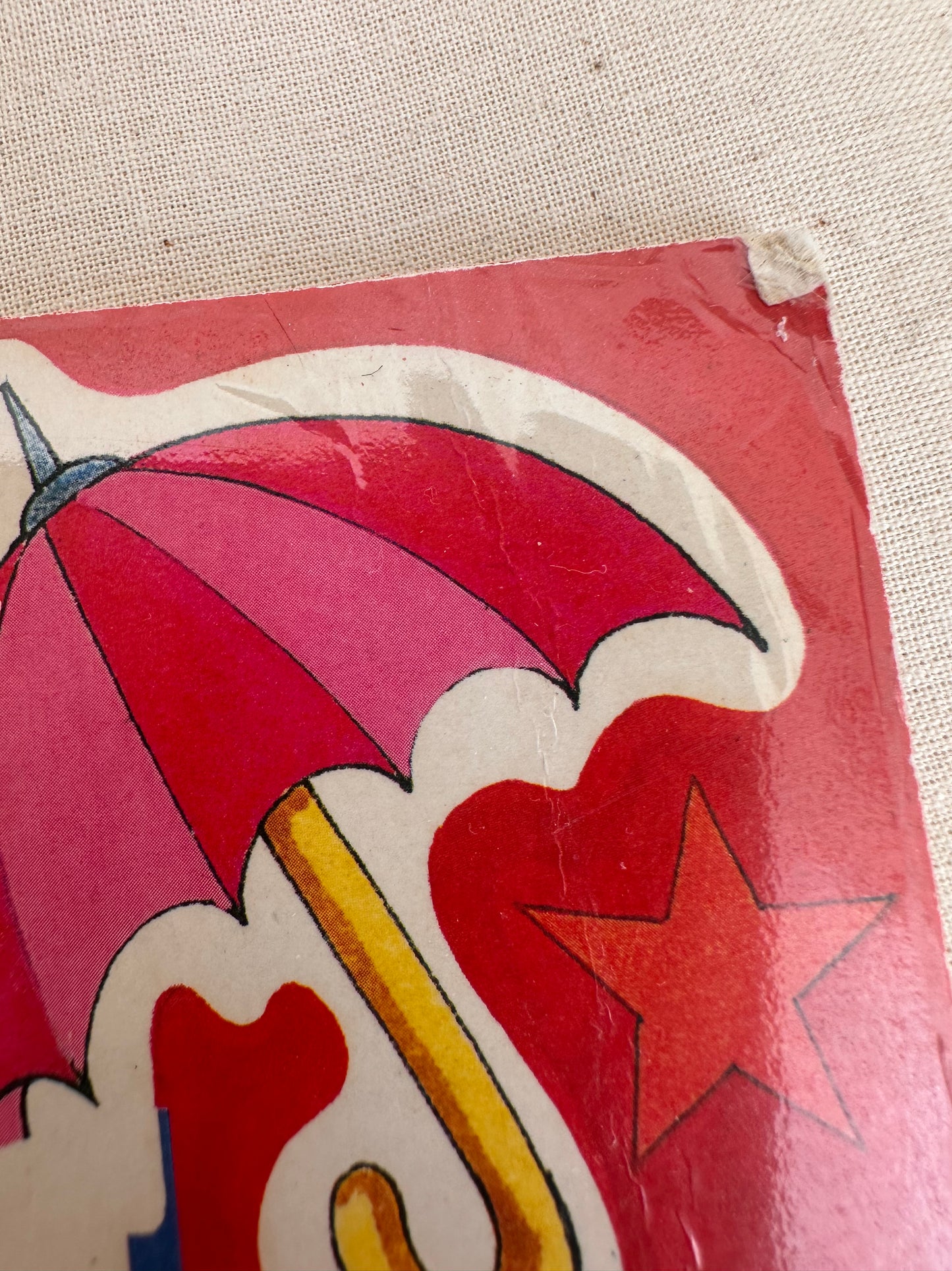 Tots TV sticker and colour book