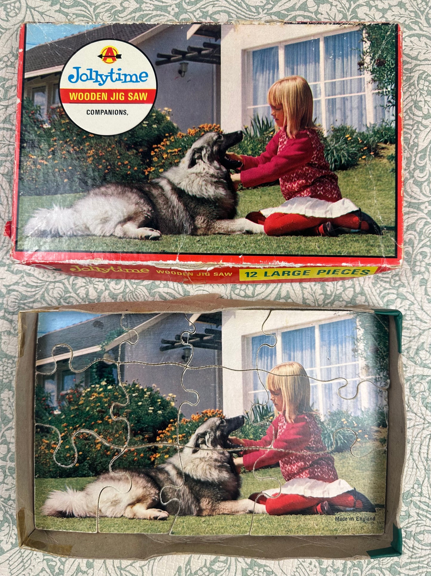 Vintage wooden puzzle