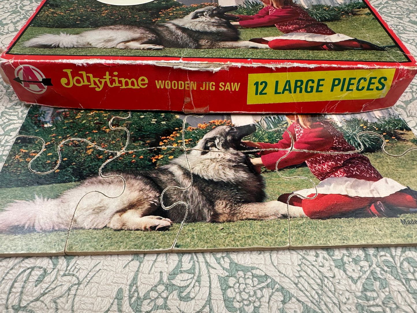 Vintage wooden puzzle