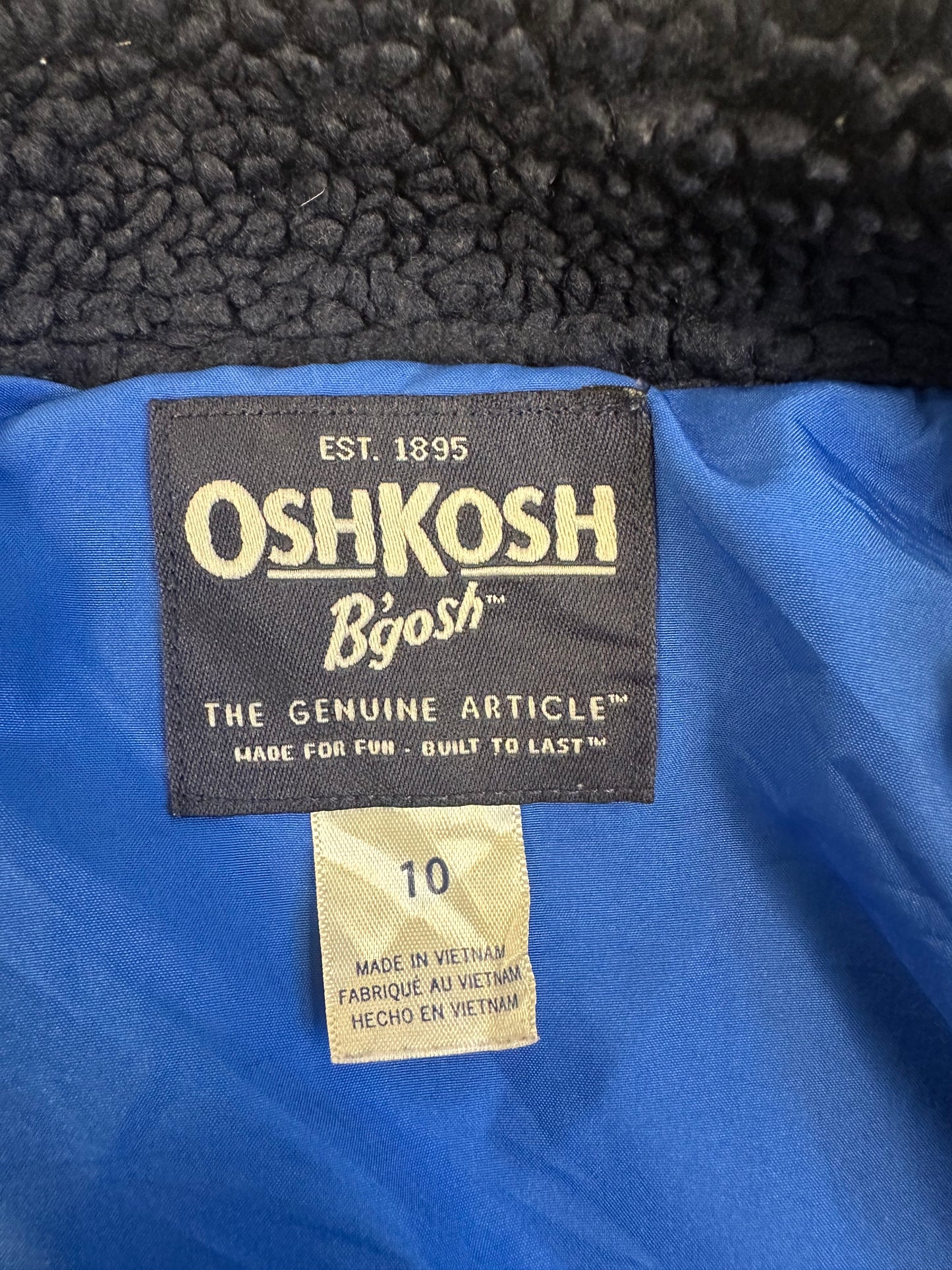 Oshkosh fleece 10 years