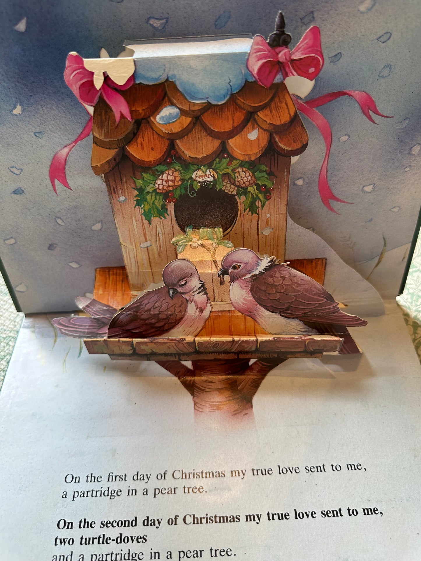 Vintage ‘The Twelve Days of Christmas’ pop up book