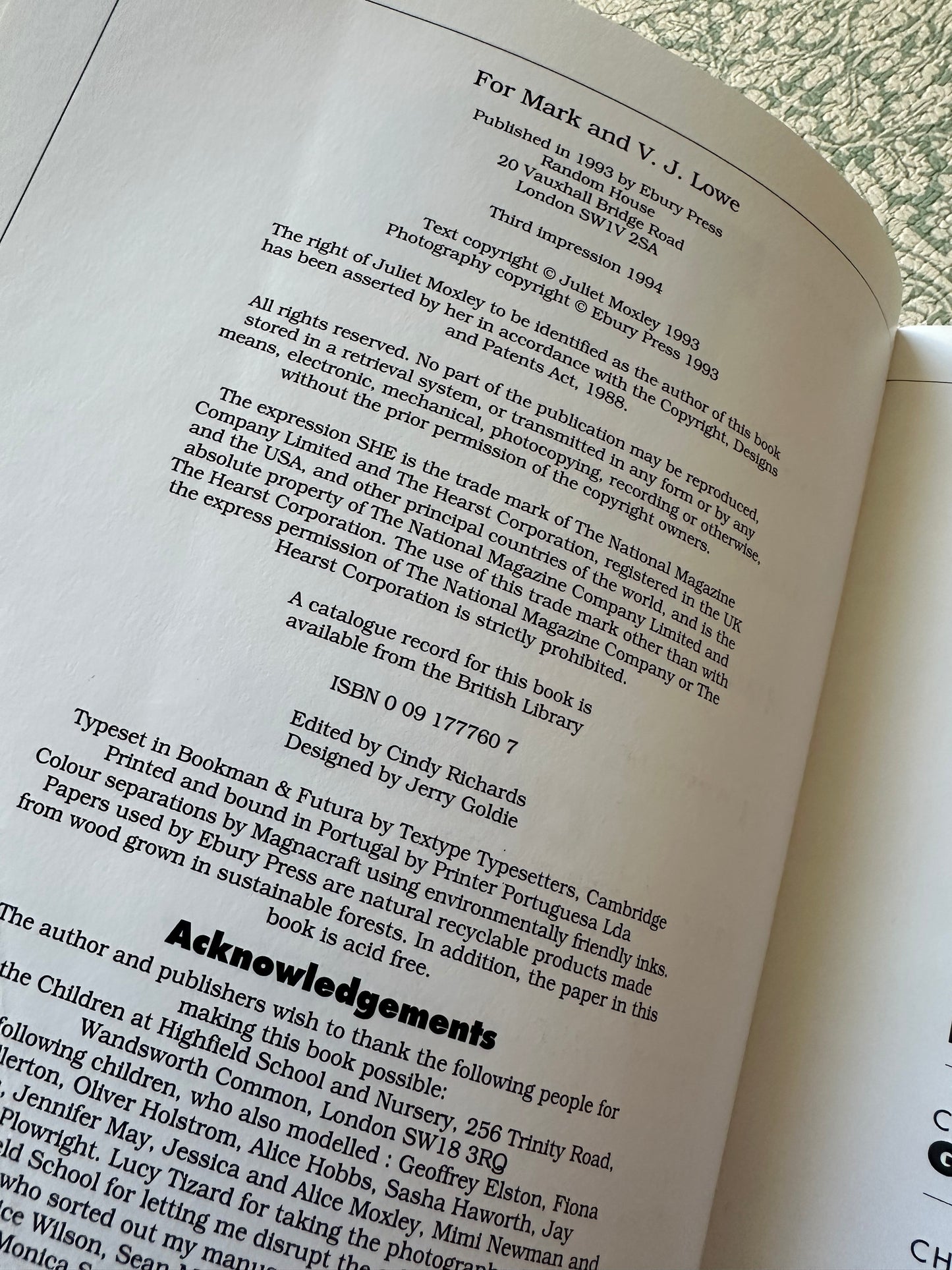 Vintage ‘150 things to make and do with your children’ book