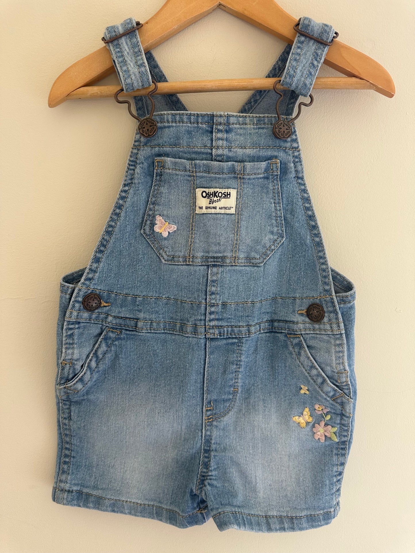 Oshkosh shortalls 2 years