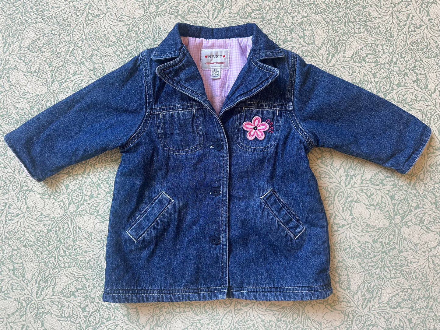 NEXT denim jacket 6-9 months