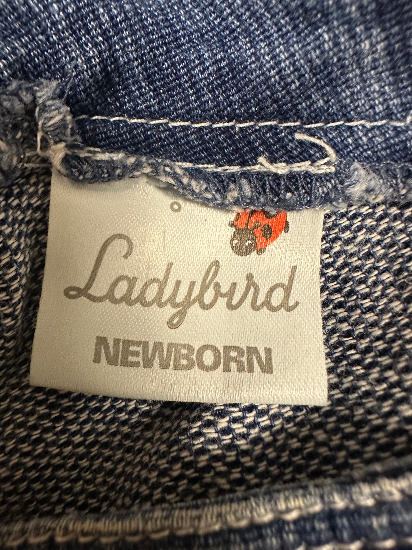 Ladybird dungarees newborn