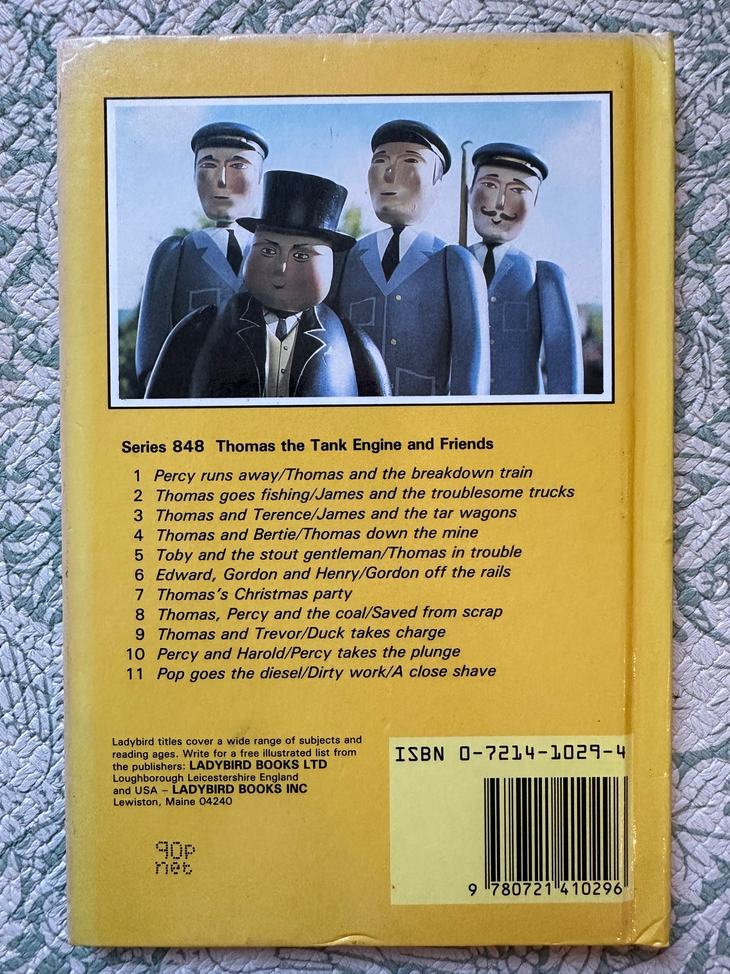 Vintage Thomas the Tank Engine and Friends book