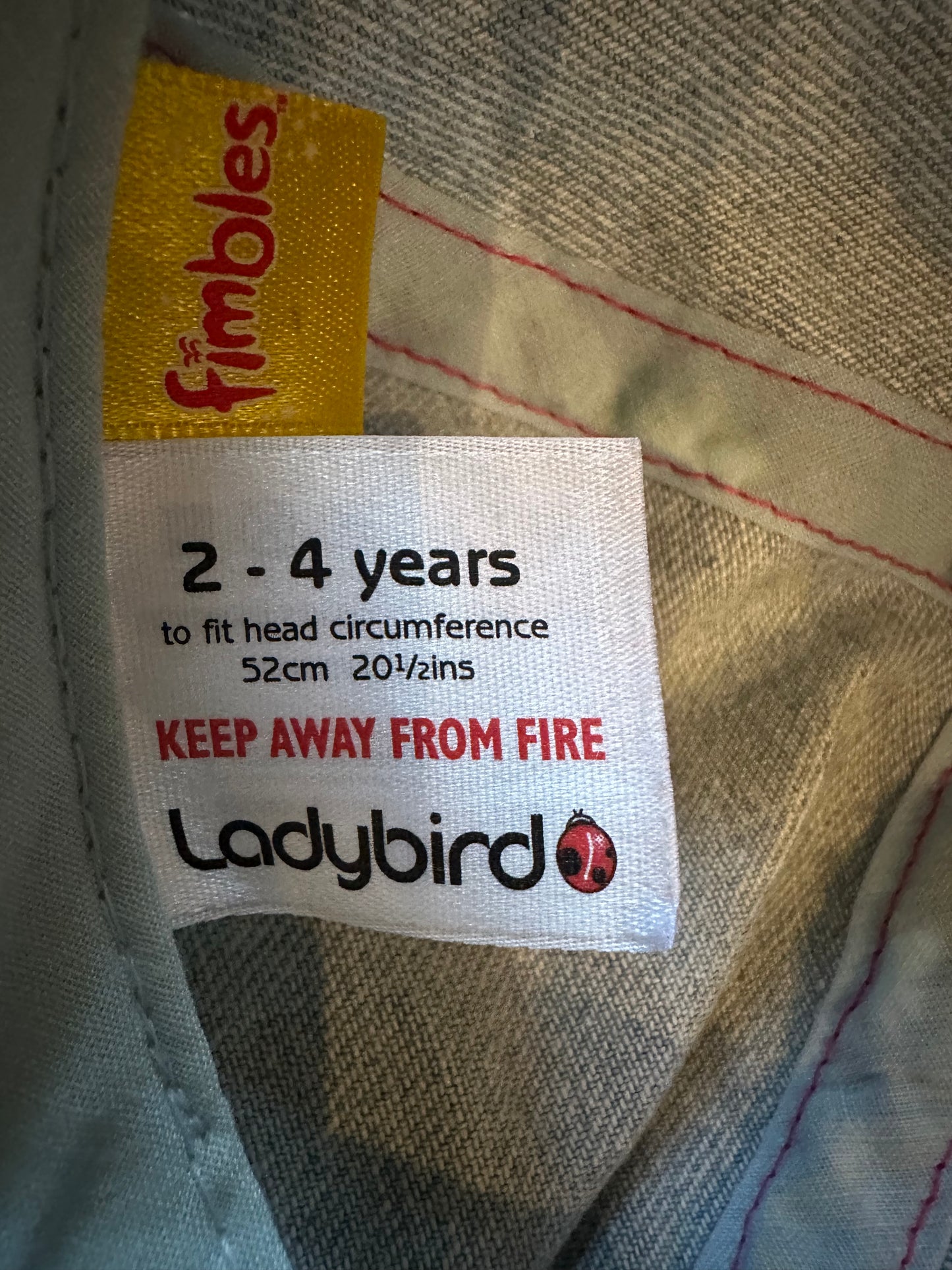 Fimbles cap 2-4 years