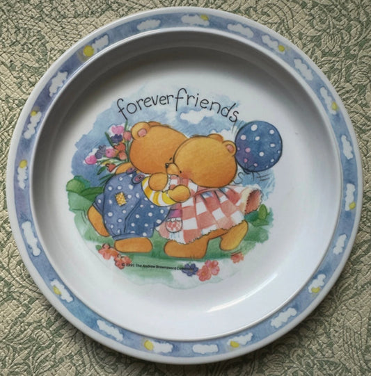 Vintage Forever Friends plate