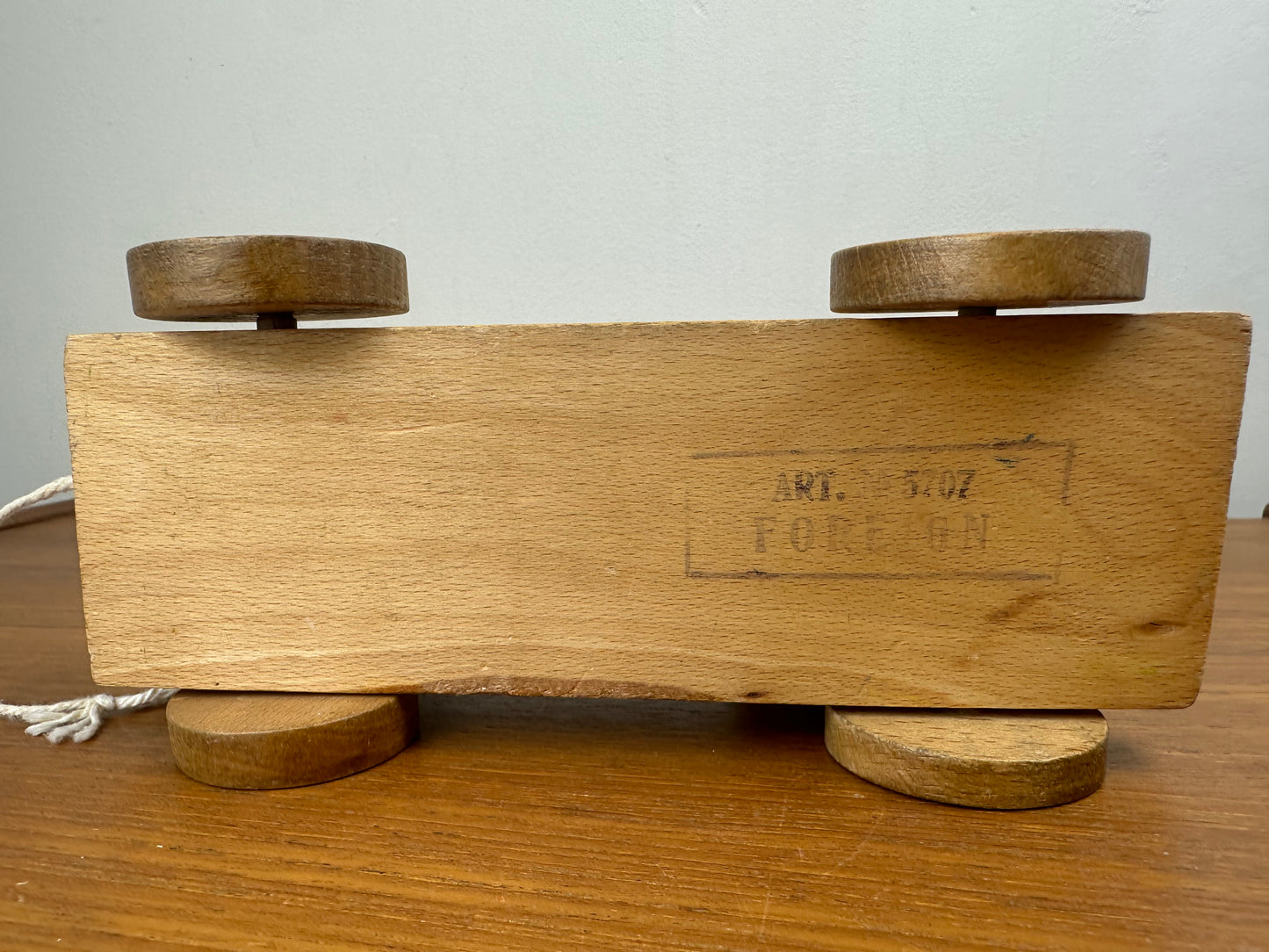 Vintage wooden train