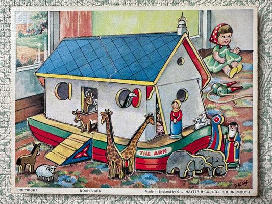 Vintage wooden puzzle