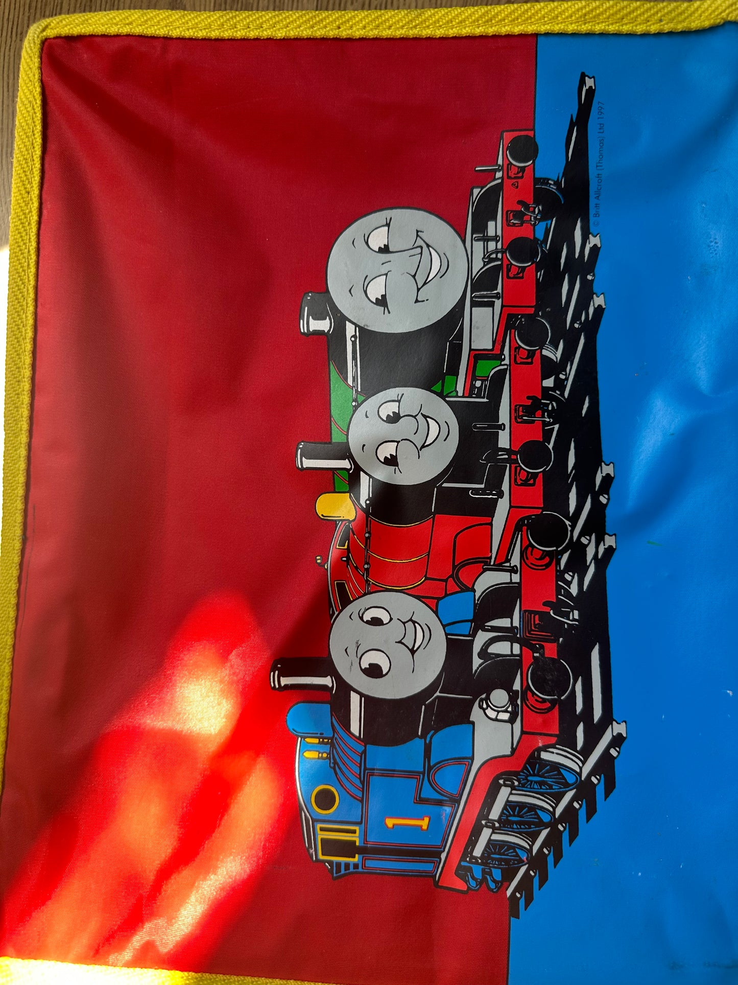 Vintage Thomas the Tank Engine case