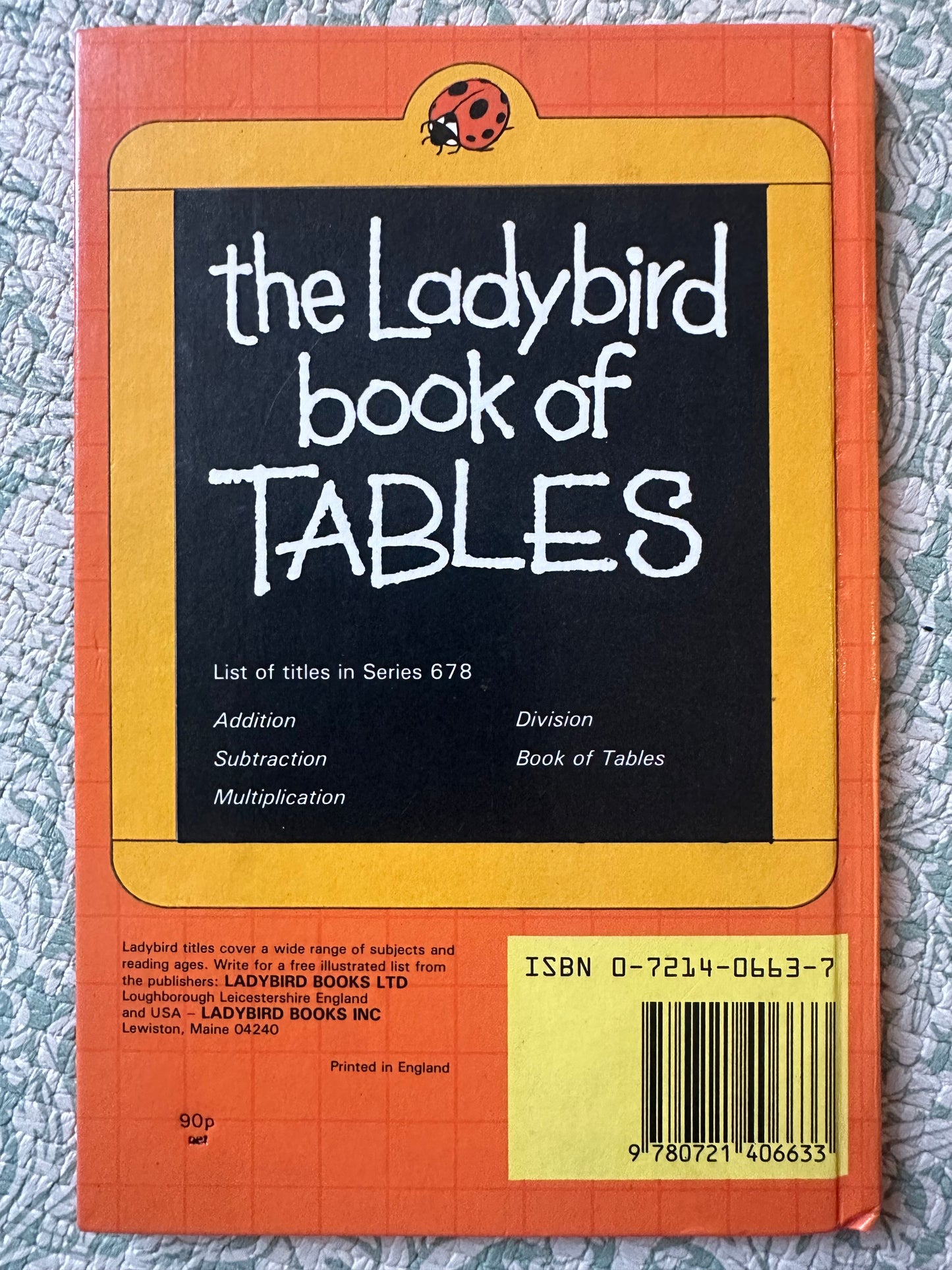 The Ladybird book of tables