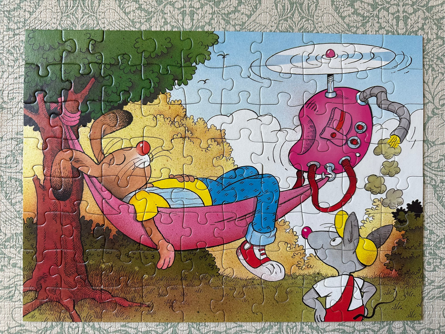 Vintage Chip & Charly puzzle