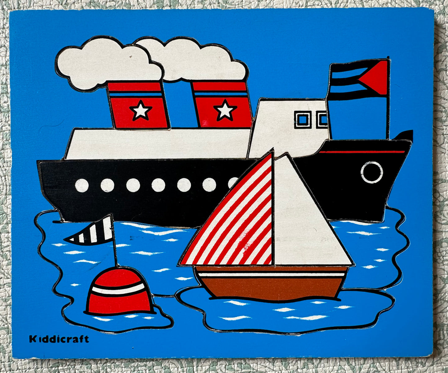 Vintage wooden puzzle