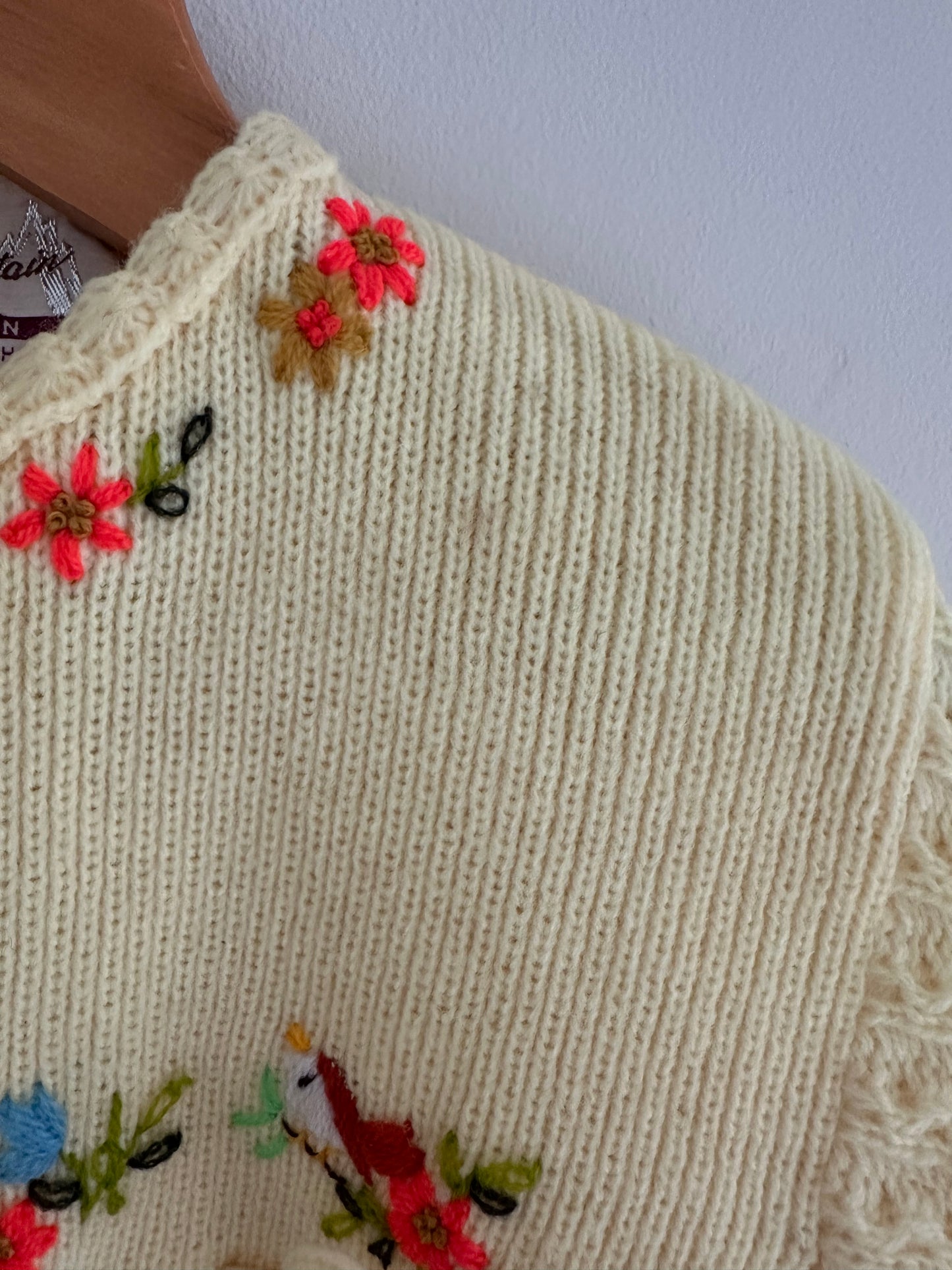 Knitted night gown 12 months