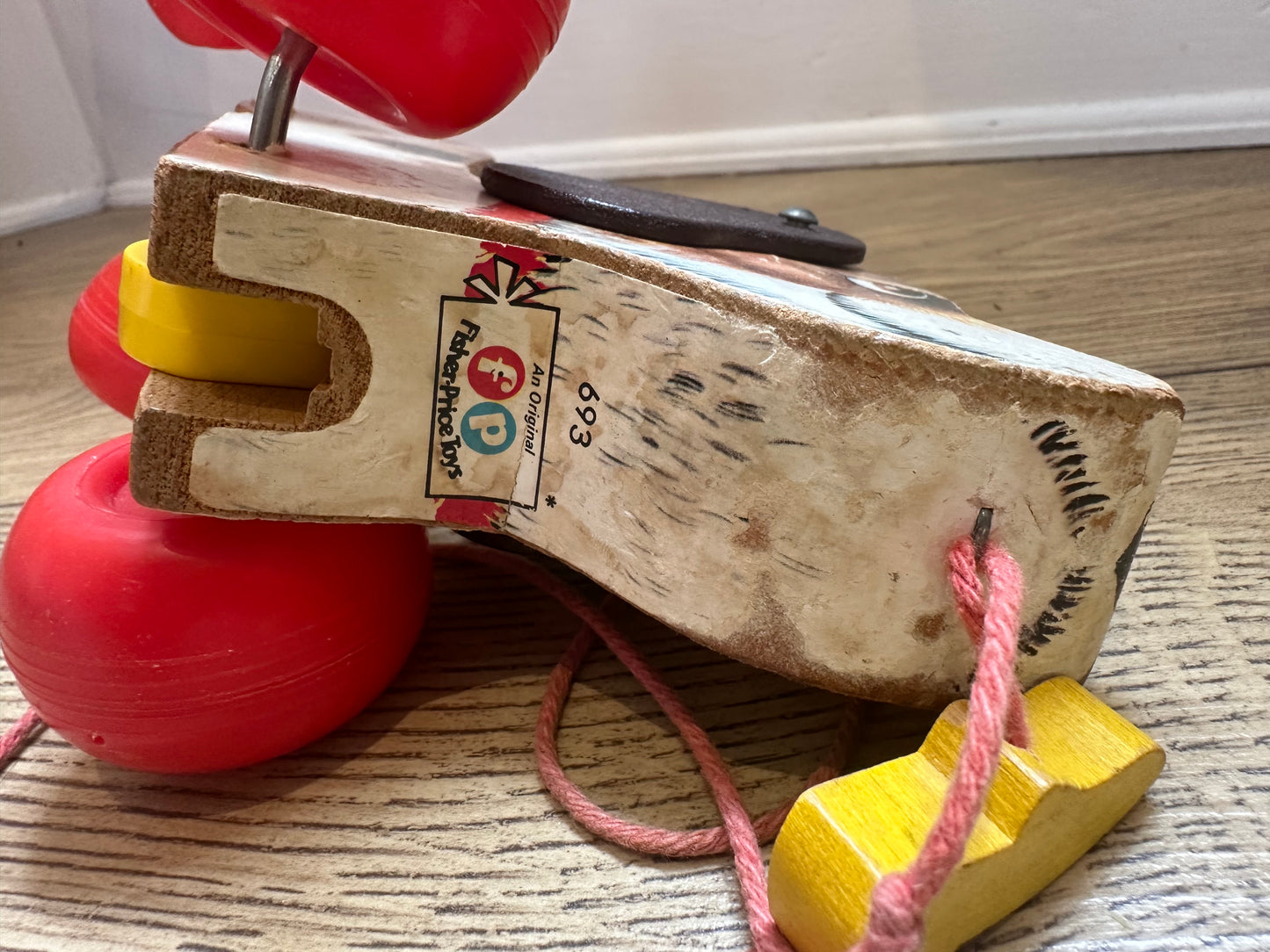 Vintage Fisher Price Little Snoopy toy