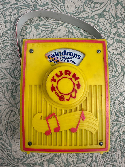 Vintage Fisher Price radio