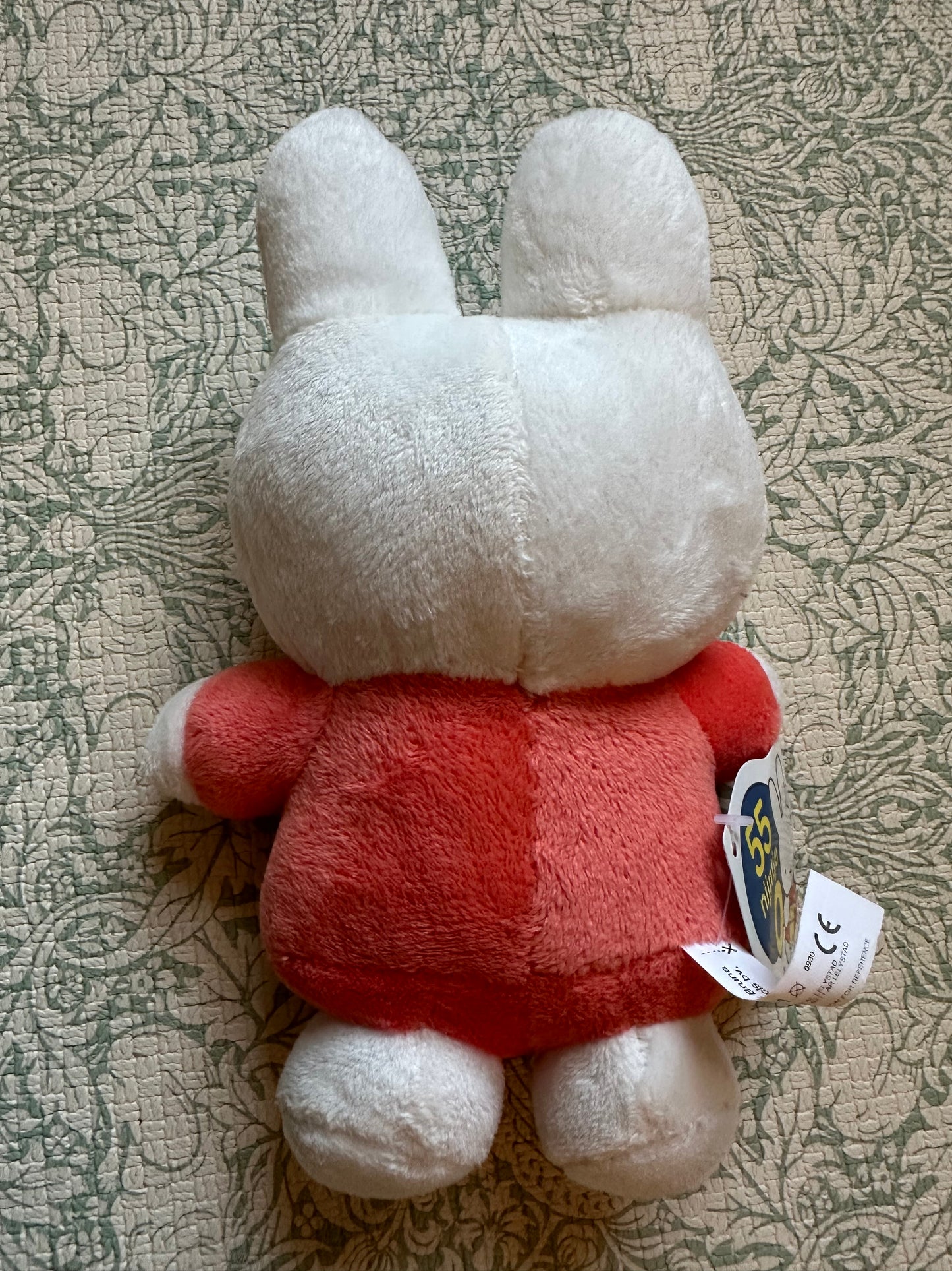 Miffy plush rattle