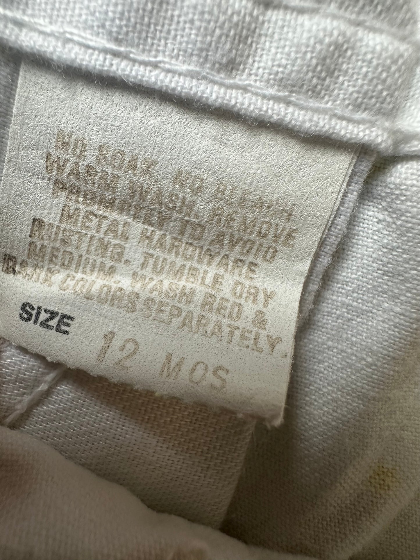 Oshkosh shortalls 12 months