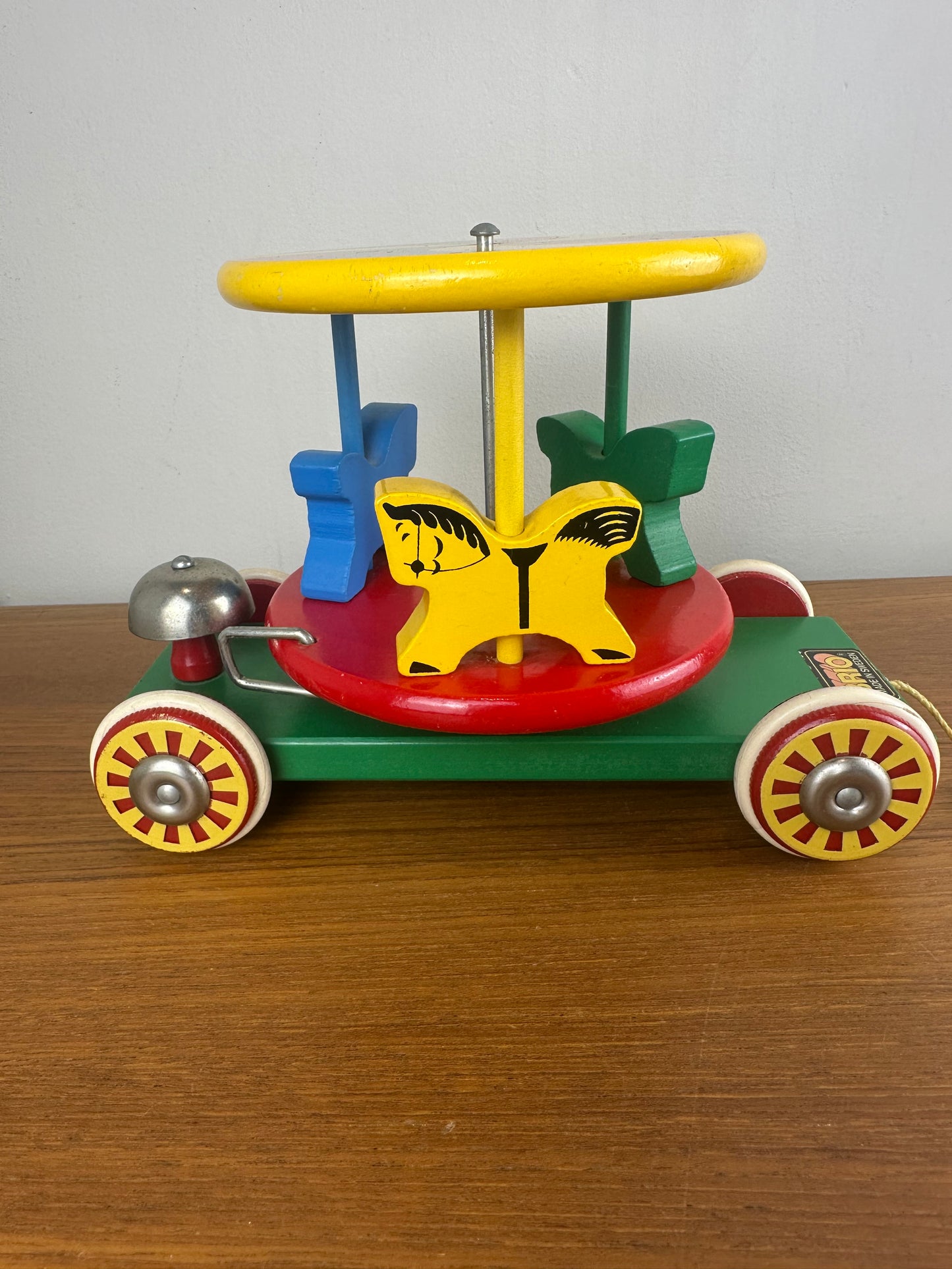 Vintage Brio pull along toy