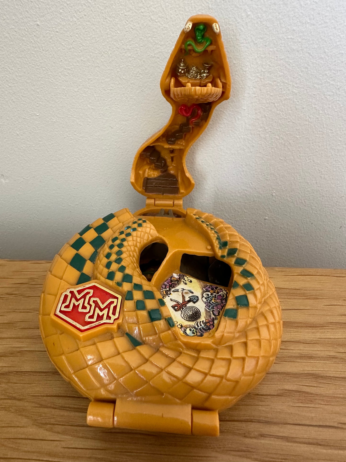 Vintage Mighty Max Doom Zone Temple of Venom snake