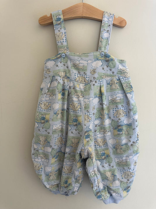 Vintage dungarees 6-12 months