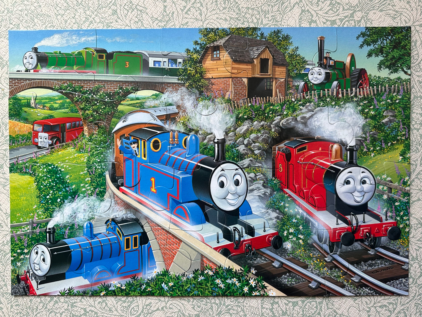 Vintage Thomas floor puzzle