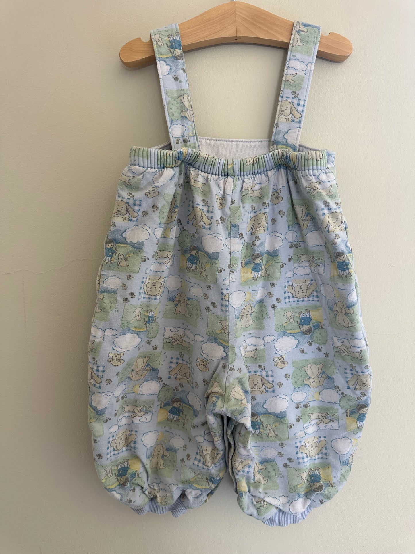 Vintage dungarees 6-12 months