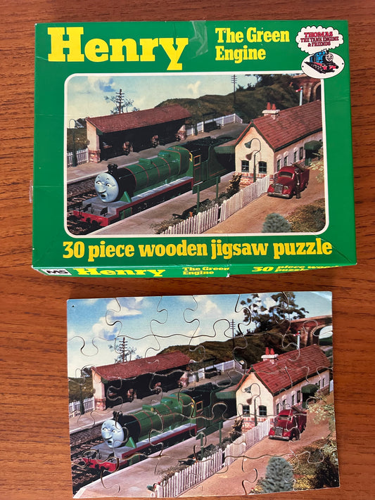 Vintage wooden puzzle