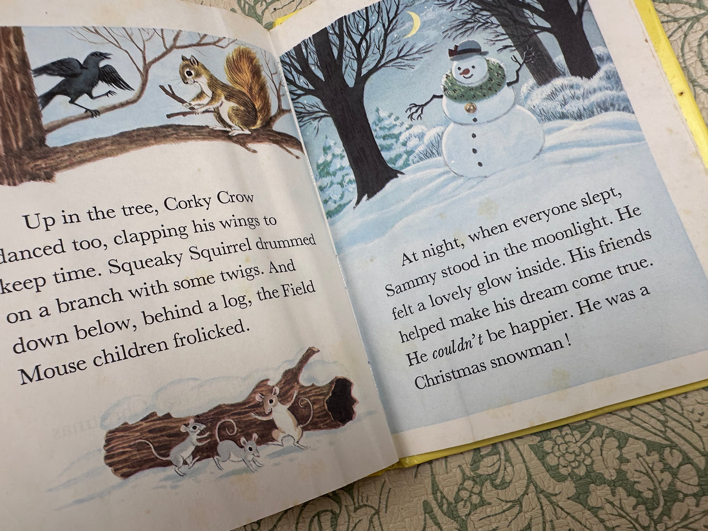 Vintage ‘The Christmas Snowman’ book