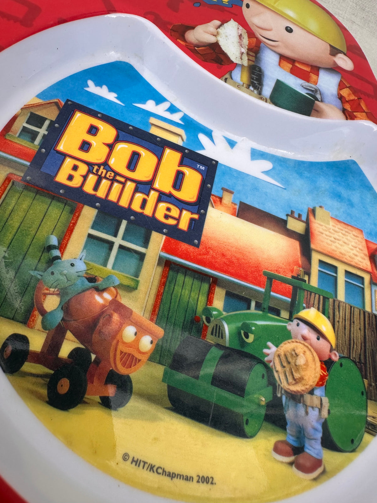 Bob the Builder plate