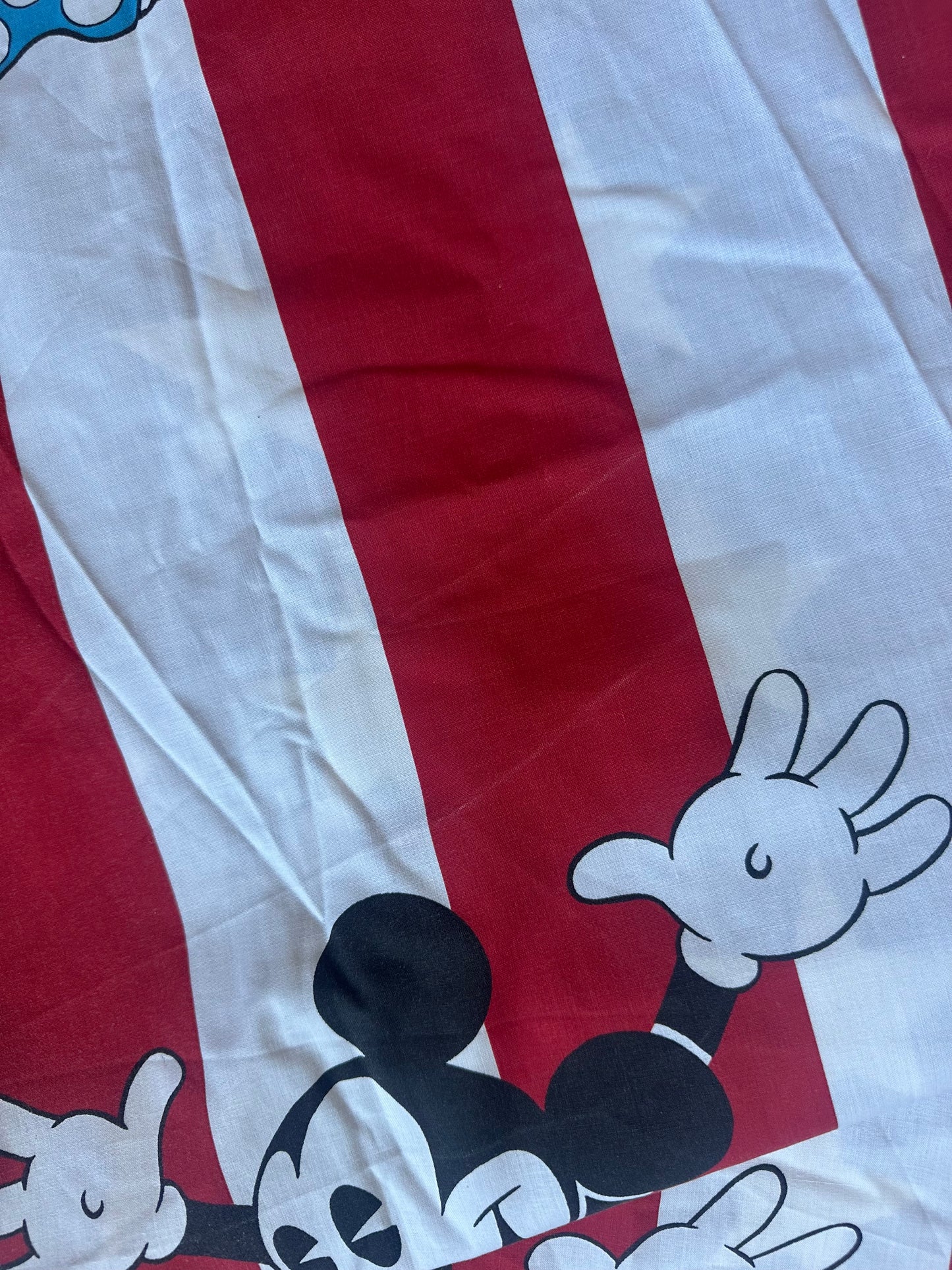 Vintage Mickey and Minnie bedding set