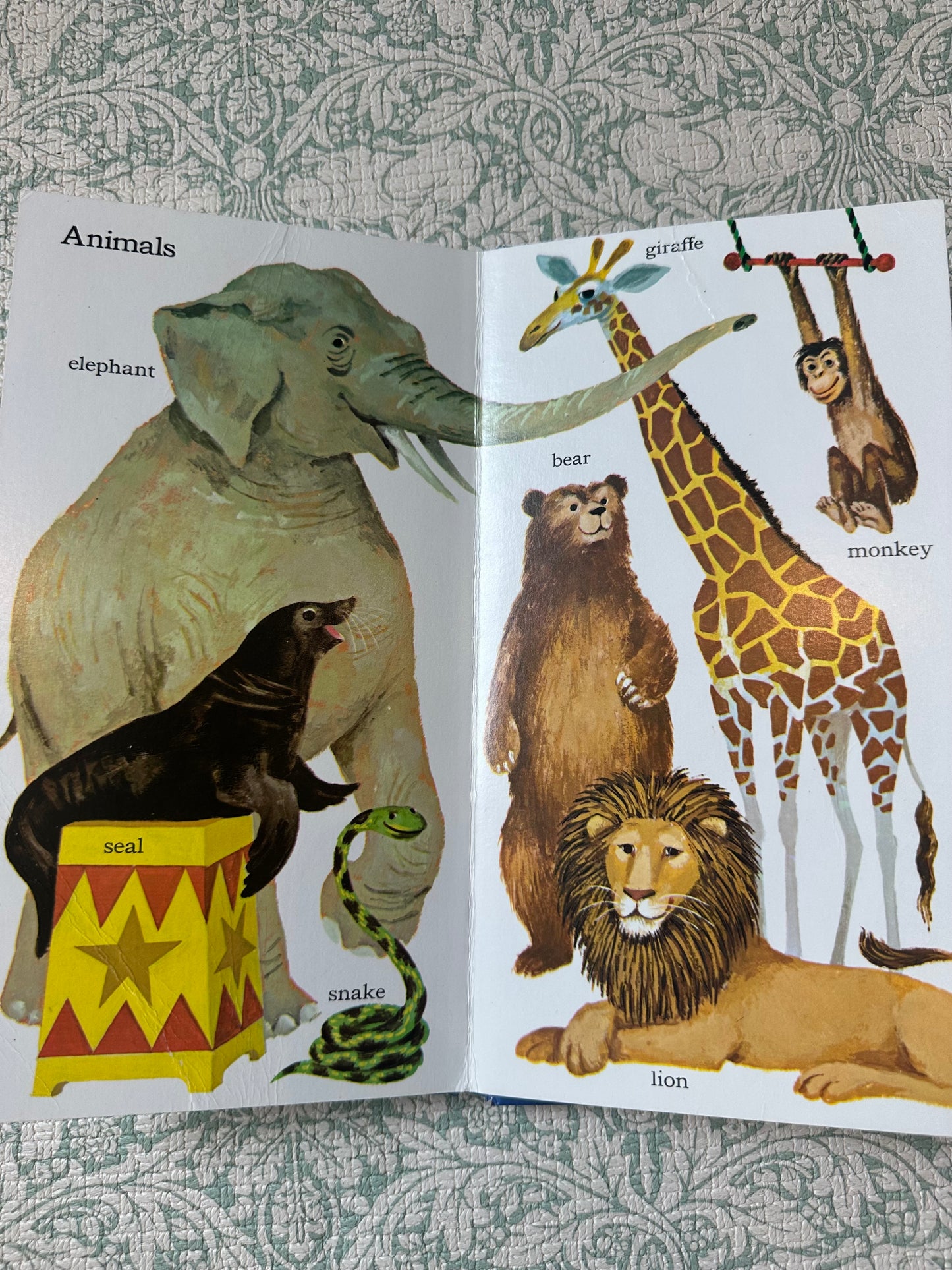 Vintage ‘Words’ book