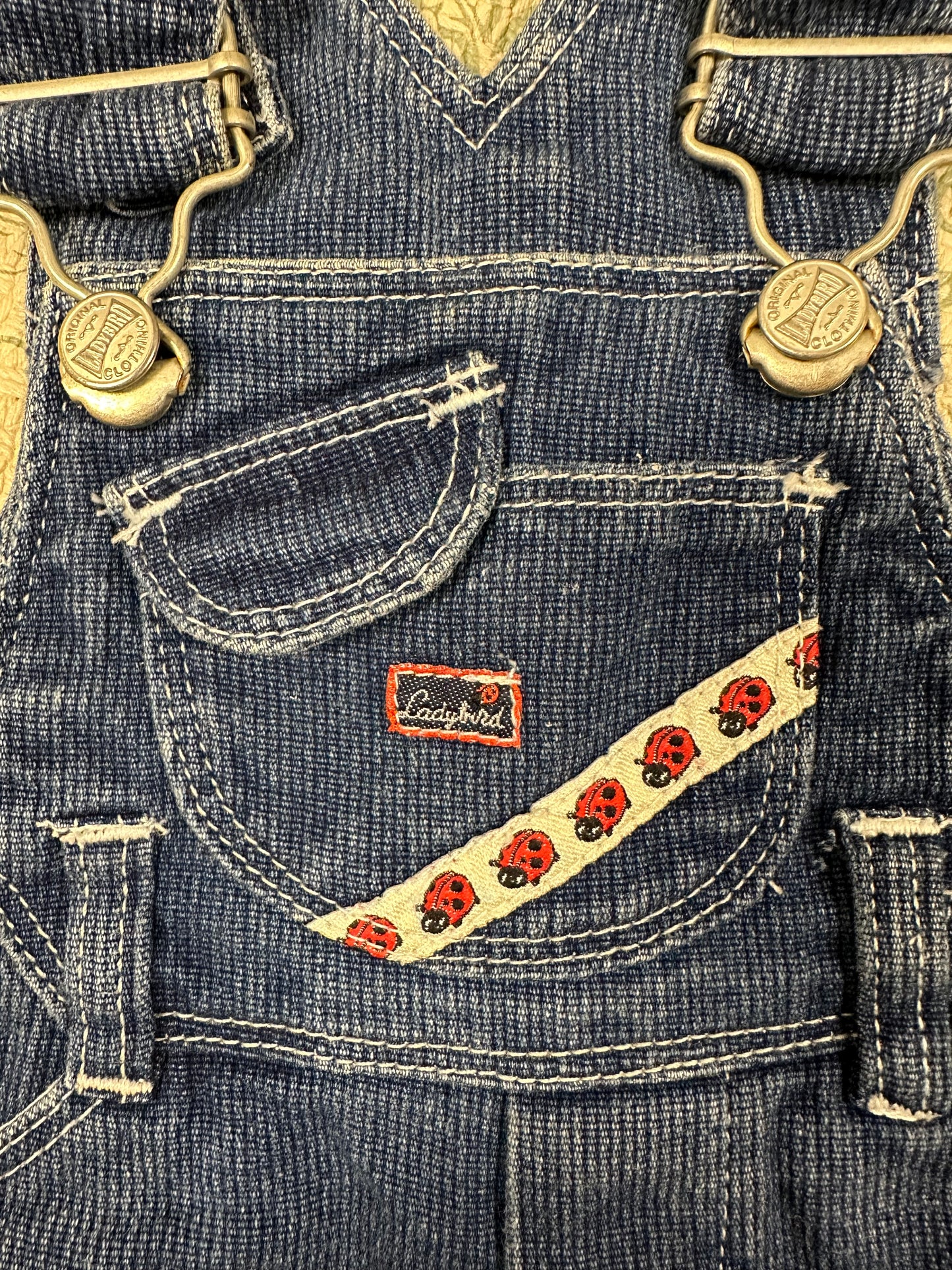 Ladybird dungarees newborn