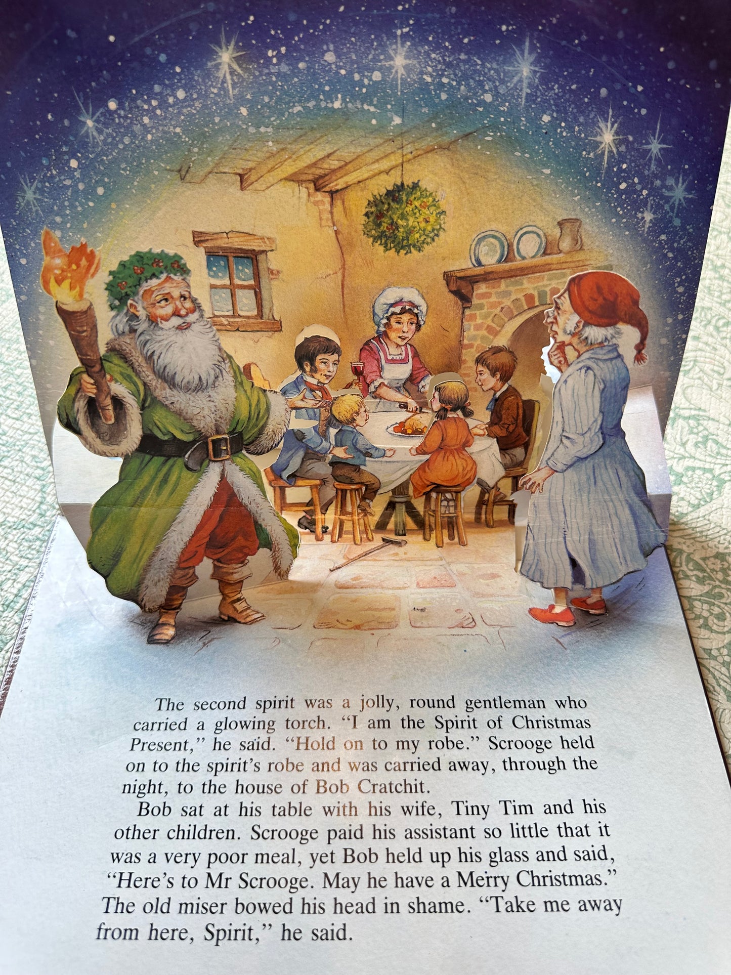 Vintage ‘A Christmas Carol’ pop up book