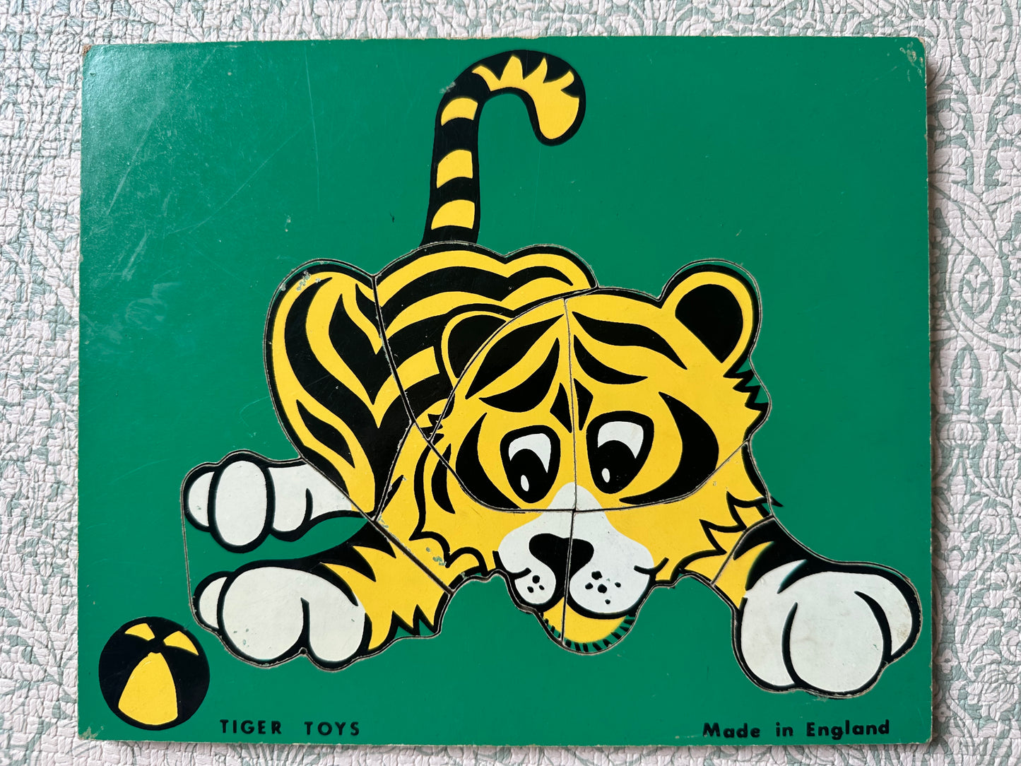 Vintage wooden puzzle