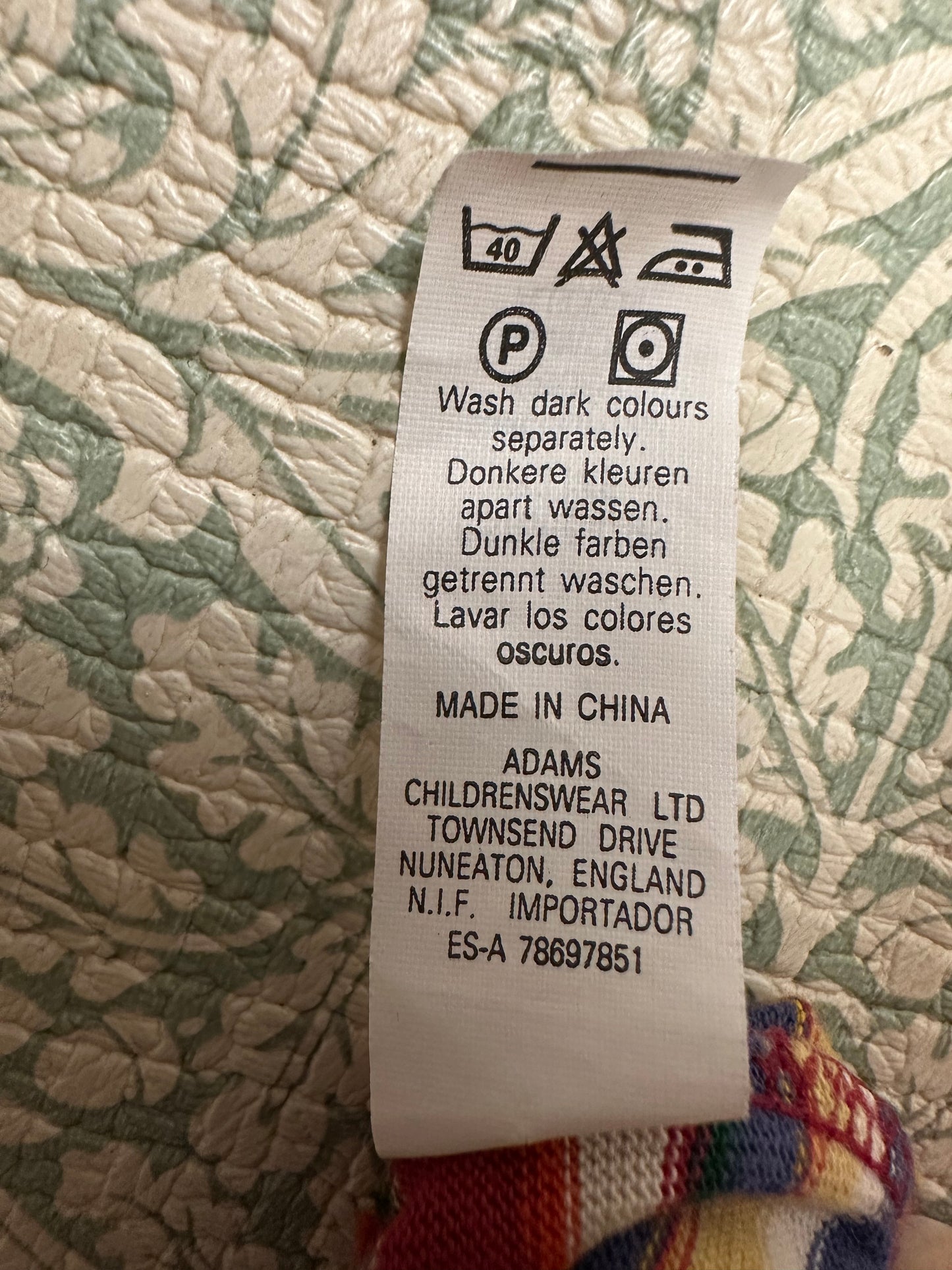 Vintage Adam’s top newborn