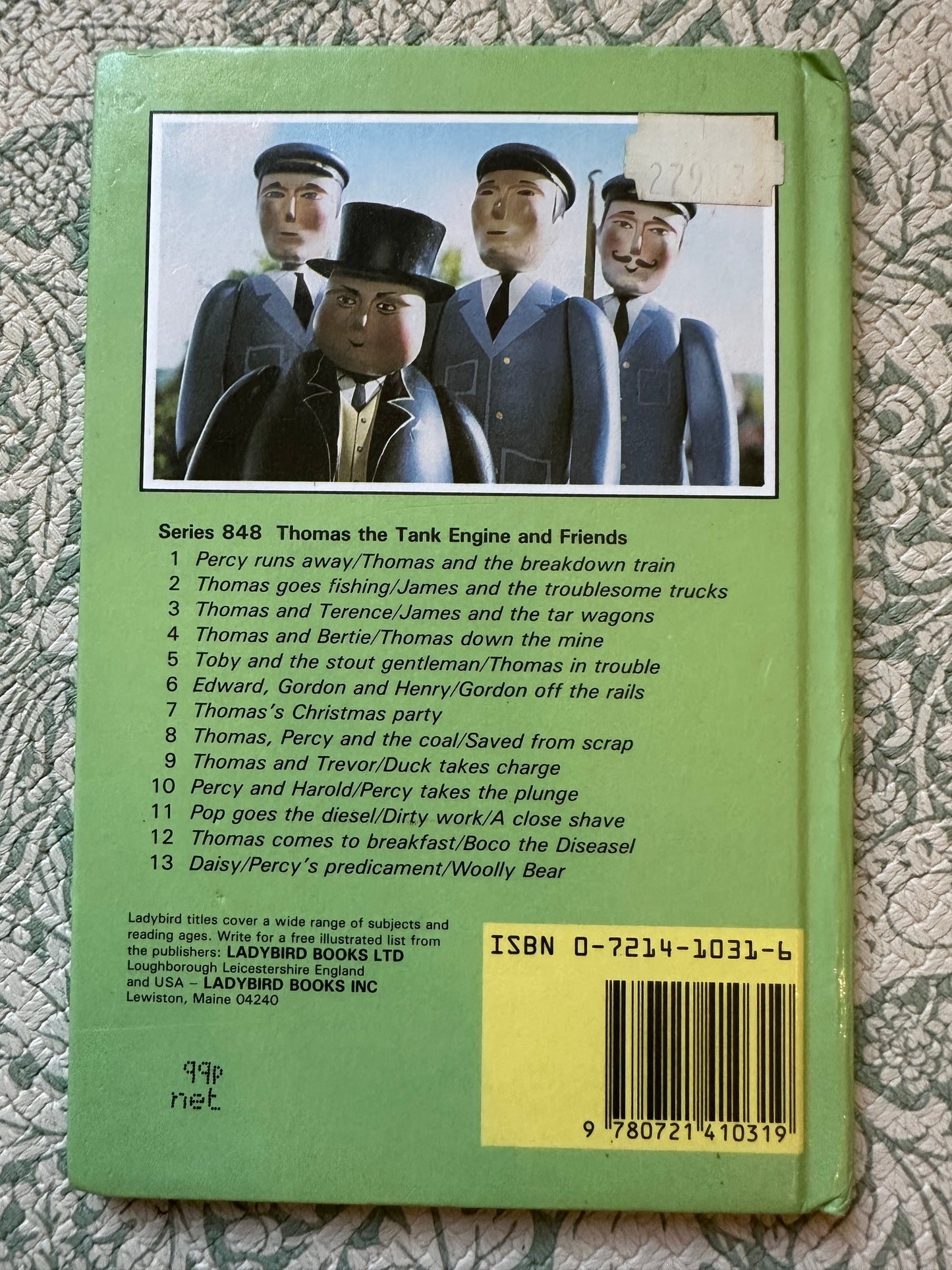 Vintage Ladybird Thomas the Tank Engine and Friends book