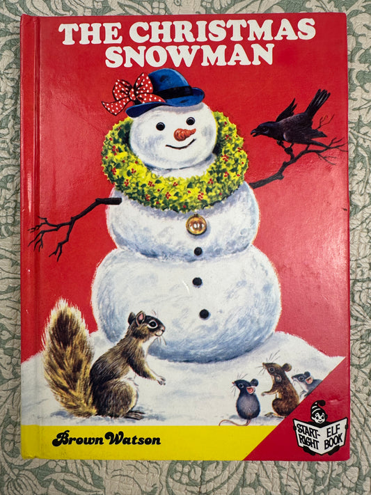 Vintage ‘The Christmas Snowman’ book