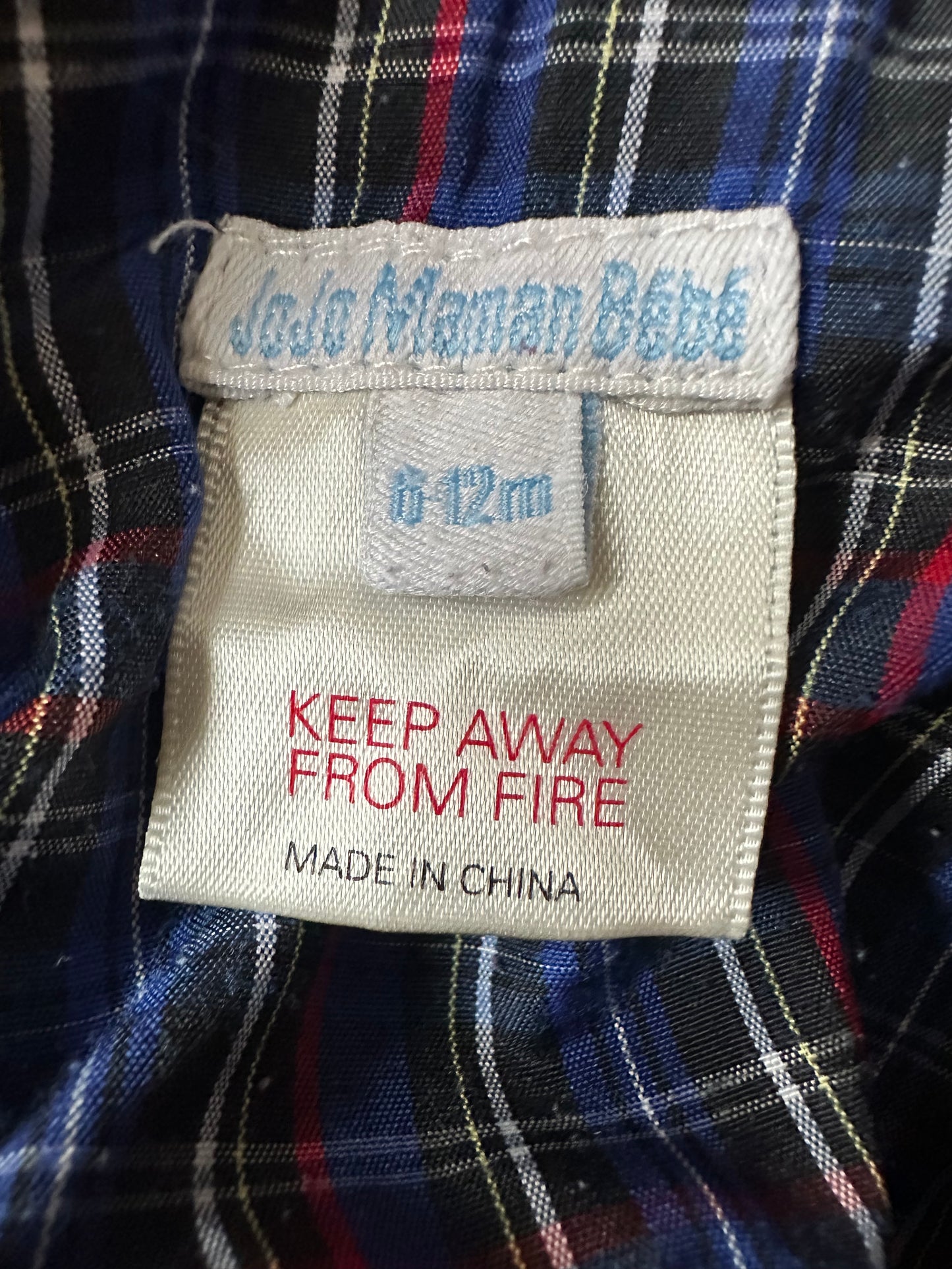 Jojo Maman Bebe dungarees 6-12 months