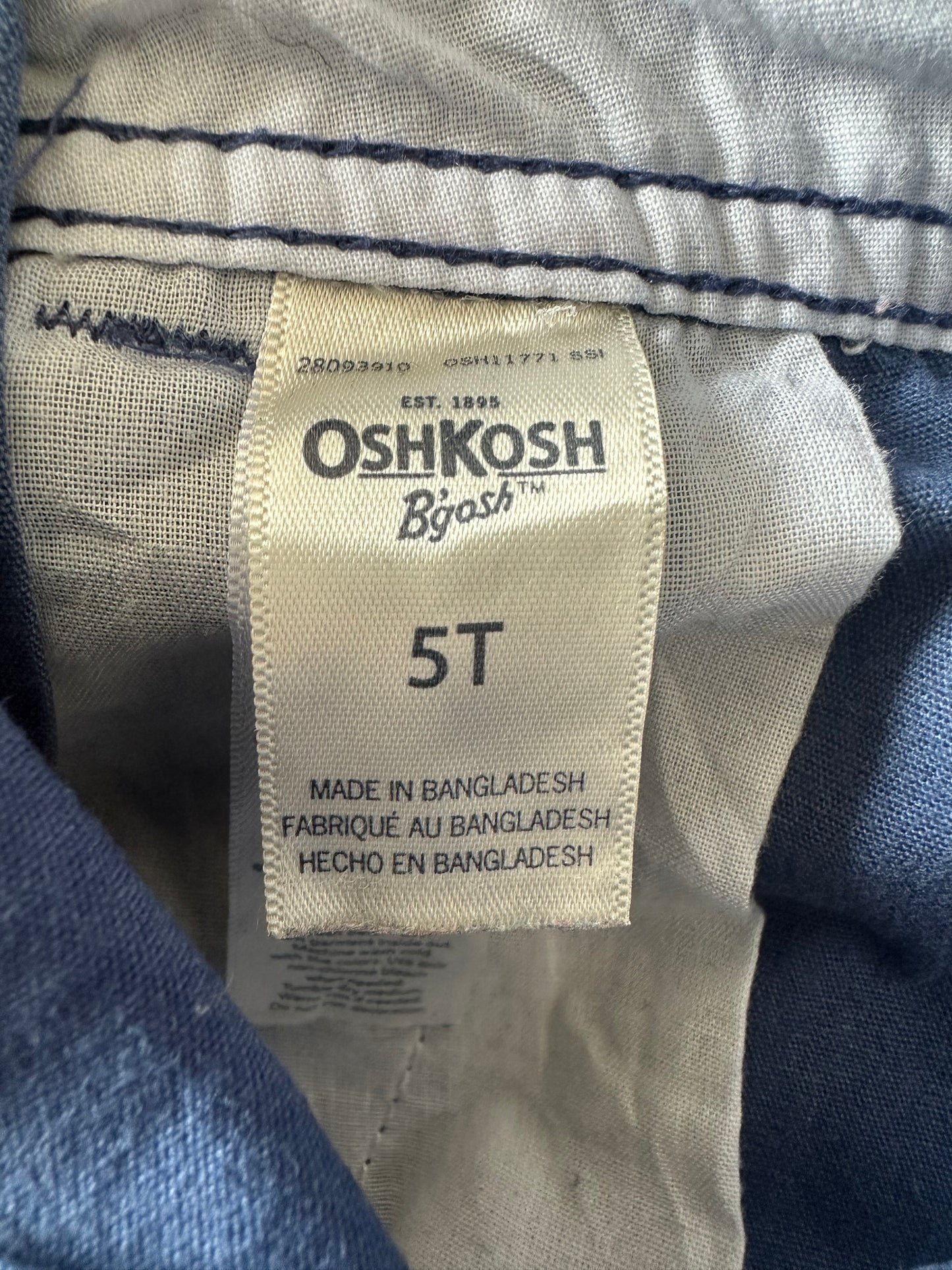 Oshkosh overalls 5 years