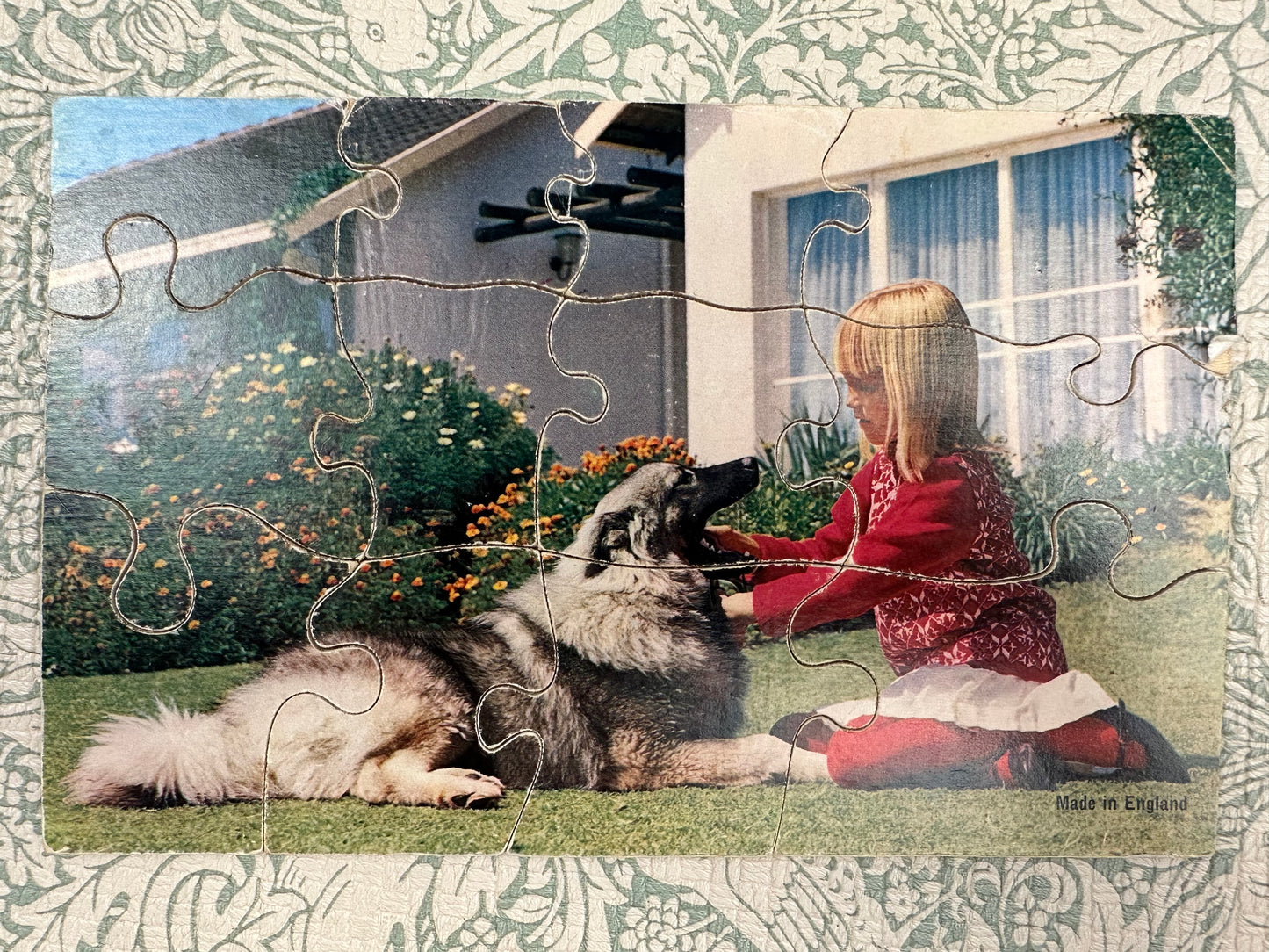 Vintage wooden puzzle