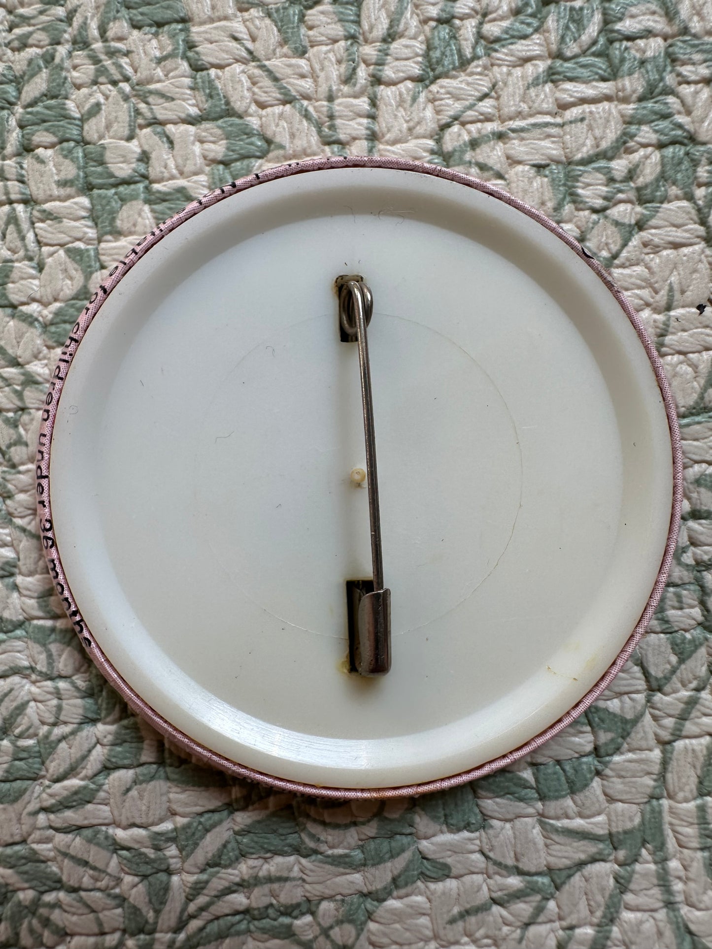 Vintage TMNT birthday badge