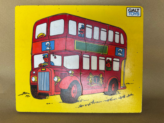 Vintage wooden puzzle